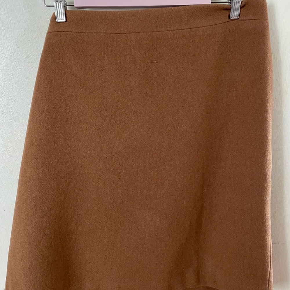 JCrew-Brown Knee Length Skirt**